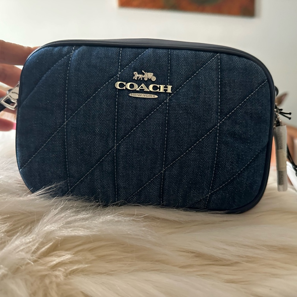 NWT Coach Mini Jamie Quilted Camera Bag Crossbody
